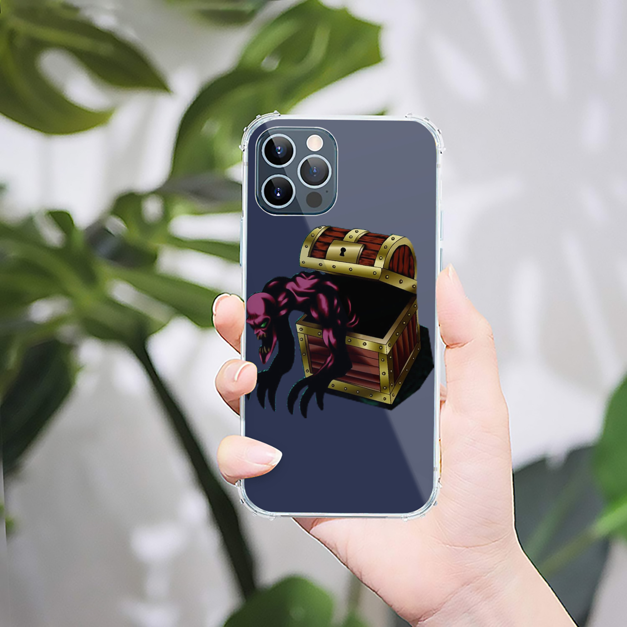 （画像用） 遊☆戯☆王 Yu-Gi-Oh! 【iPhone 12シリーズ対応】透明スマホケース（クリアソフトケース）